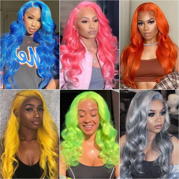 Color Hair Wig